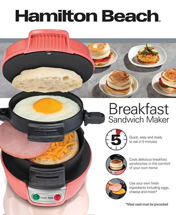 Hamilton Beach Breakfast Sandwich Maker - Macy's