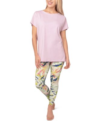 Vera Bradley - Bow-Back Top & Leggings Sleep Set