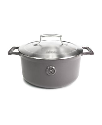 Saveur Selects 4 Quarts Stainless Steel Round Dutch Oven