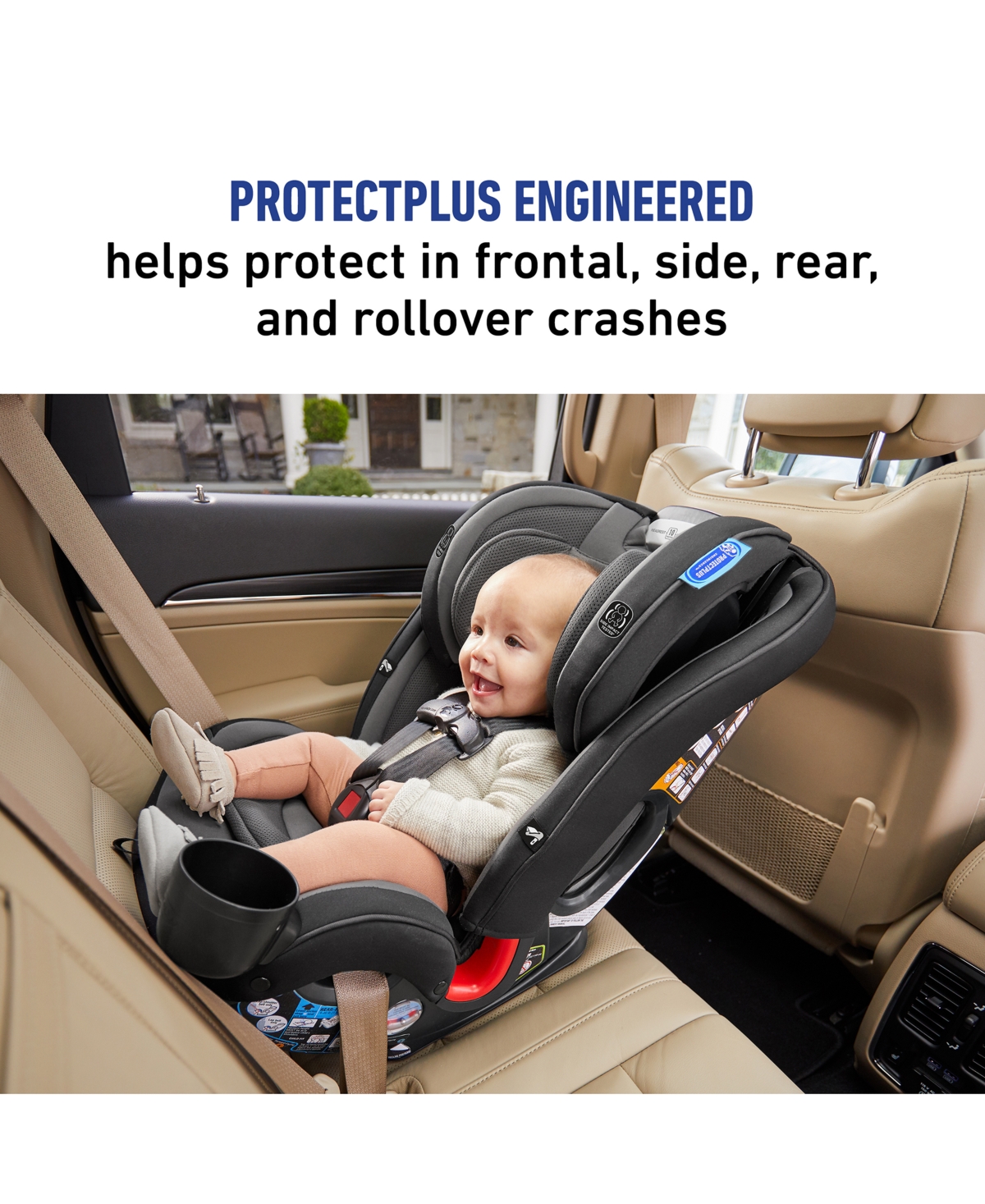 Graco Slimfit3 Lx 3-in-1 Car Seat In Kunningham,gray
