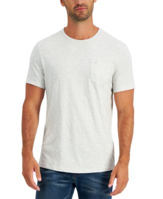 Michael Kors Men's Pocket Slub Crewneck T-Shirt - Macy's