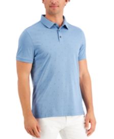 Men's Monogram Logo-Print Pima Cotton Polo Shirt