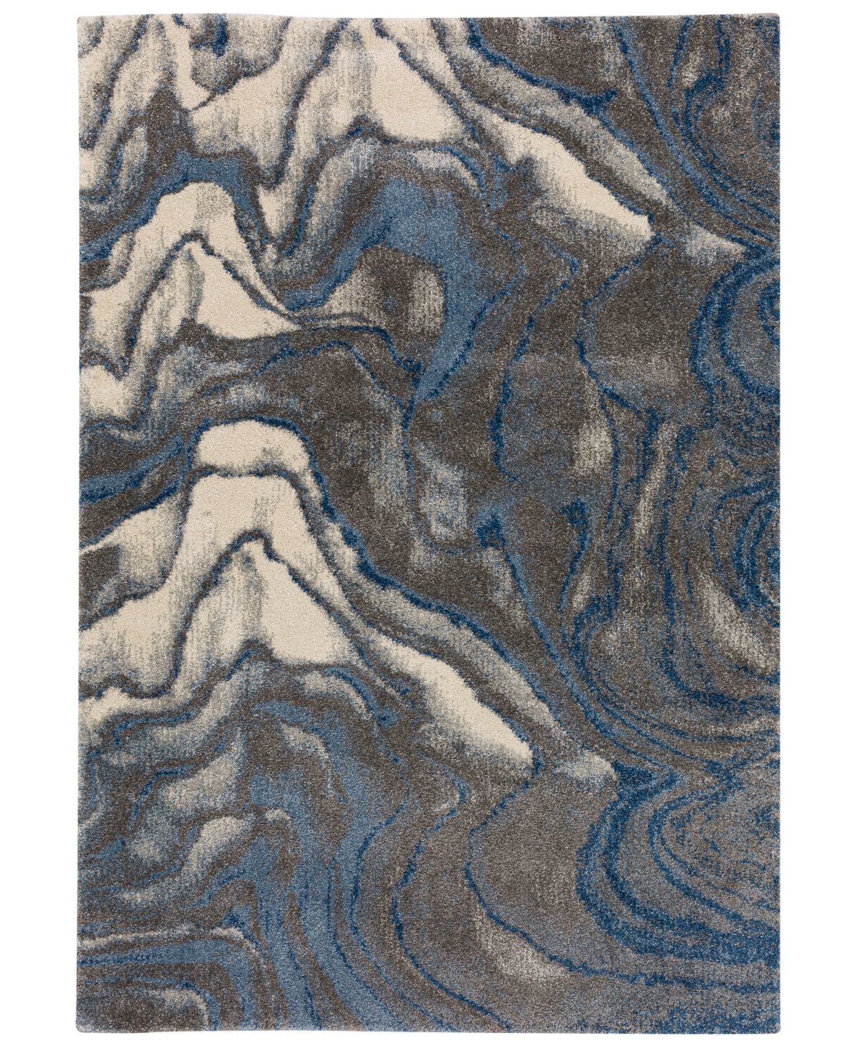D Style Nola OR12 8' x 10' Area Rug - Bluestone