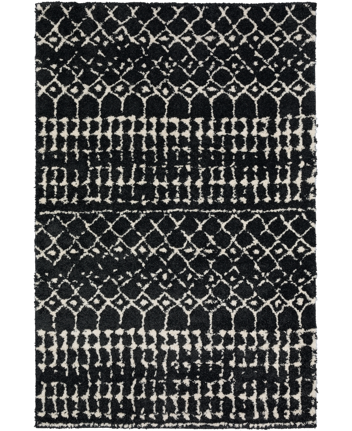 D Style Canopy MQ2 5'1in x 7'5in Area Rug - Midnight