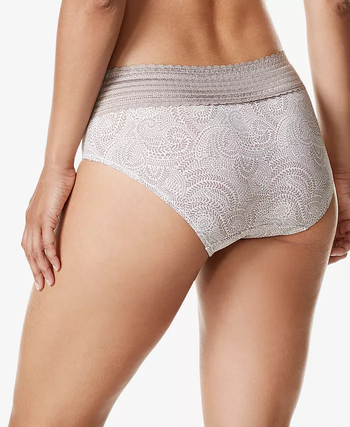 Warners's Women's Dig-Free Comfort Waist with Lace Microfiber Hipster 5609 - thumbnail 6