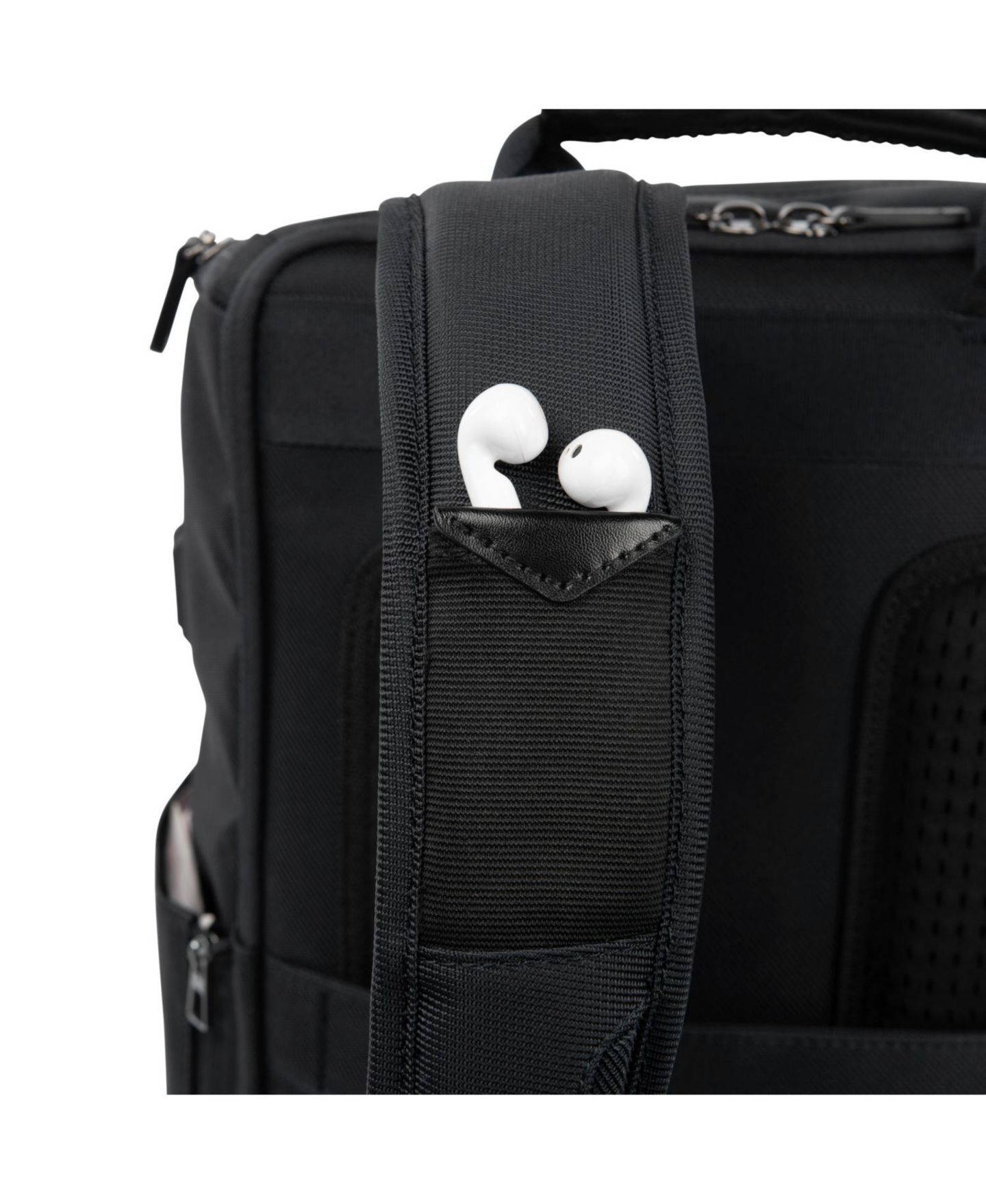 Рюкзак Travelpro Crew Executive Choice 3 Medium Top Load, цвет: Угольно-чёрный — фото 8