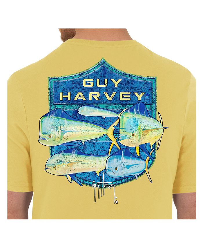 Guy Harvey Men's Mahi Shield Short Sleeve Crew Neck TShirt Macy's