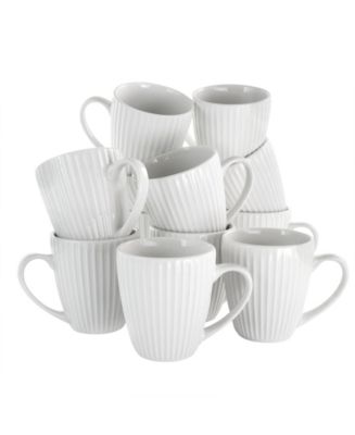 Elama Elle Mug Set of 12 Pieces - Macy's