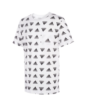 adidas Big Boys Short Sleeve Brand Love Printed T-shirt