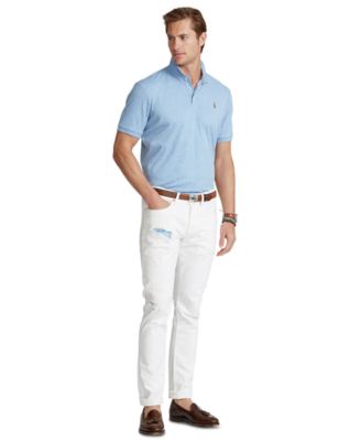 Men's Classic-Fit Soft Cotton Polo Shirt