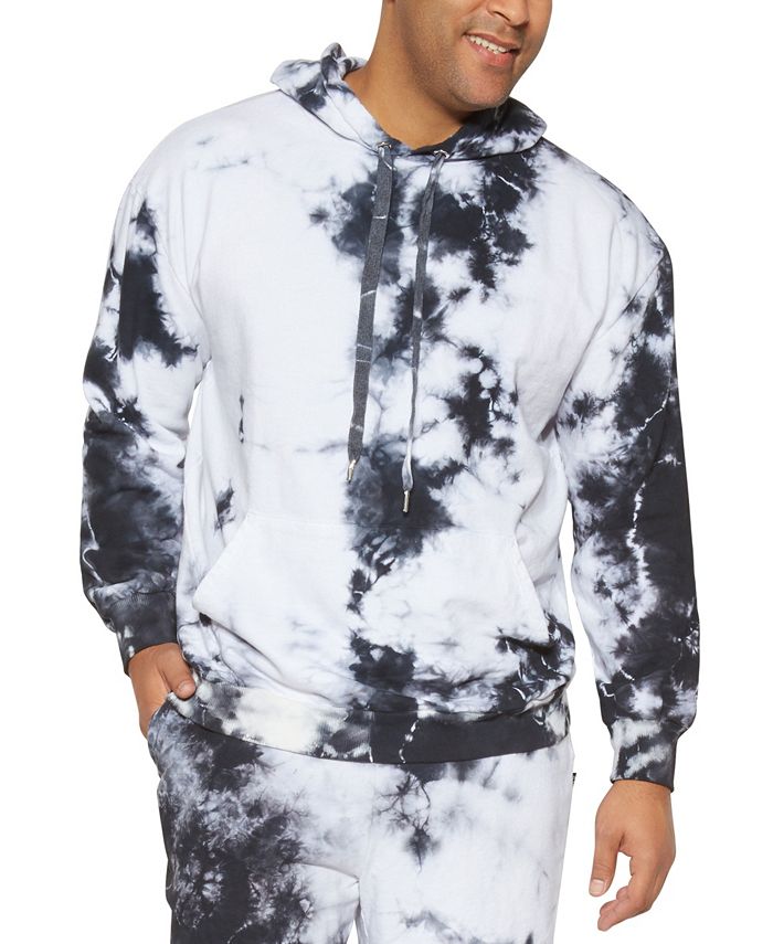 Big and tall 2025 tie dye hoodie