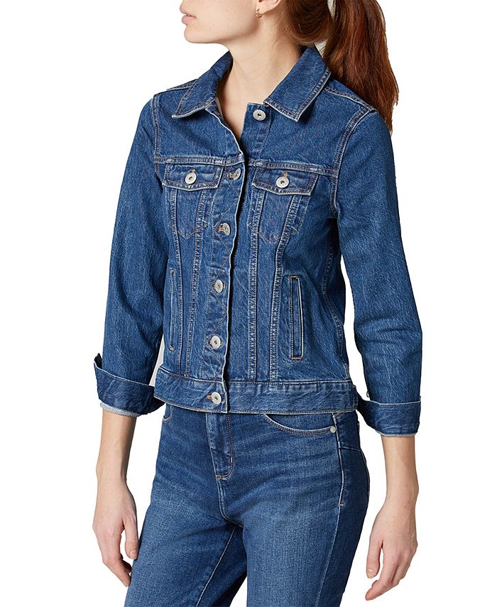JAG Jeans Women's Kiara Denim Jacket - Macy's