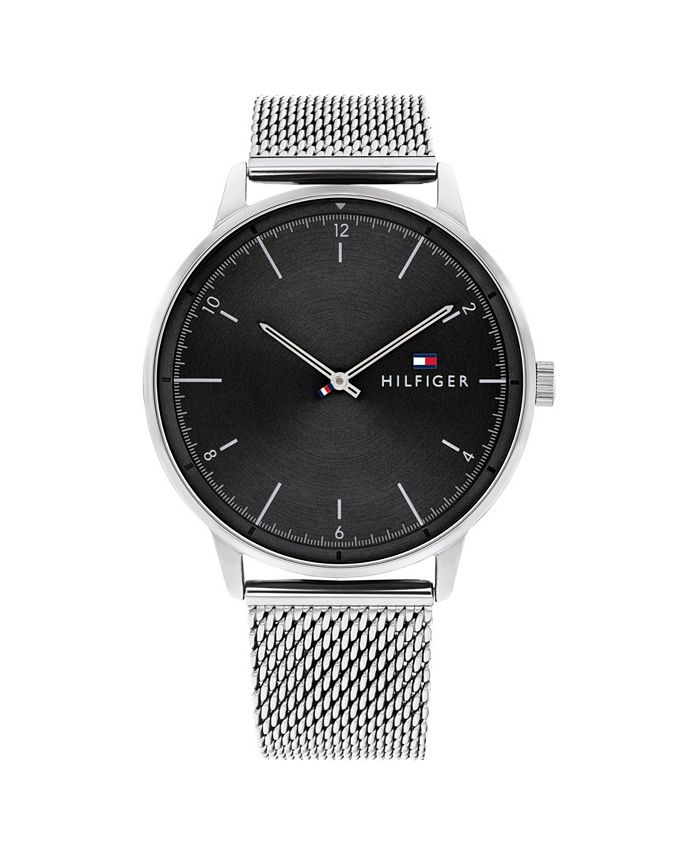 hilfiger mesh watch