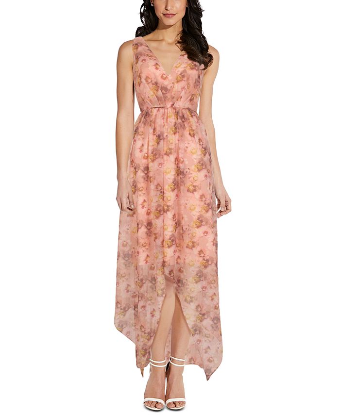 Adrianna papell handkerchief hem dress discount