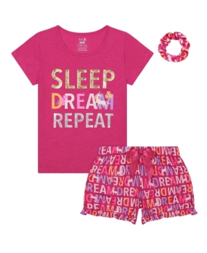 Big Girls Dream Short Pajama 3 Piece Set