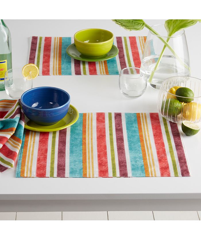 Fiesta Cameron Stripe Placemat Macy's