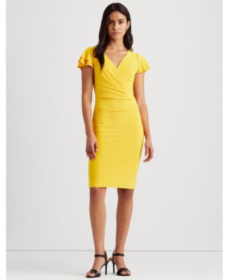 lauren ralph lauren surplice dress