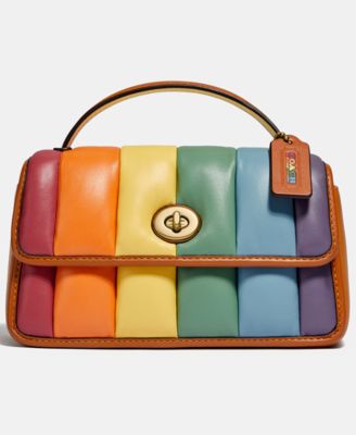 Coach discount purse rainbow