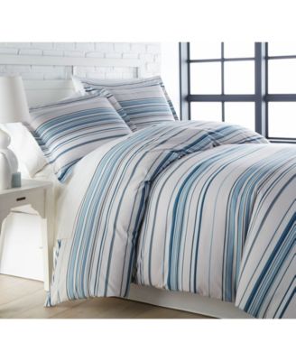Southshore Fine Linens Coastal Stripes Ultra Soft 3-Pc. Duvet Cover Set, Full/Queen