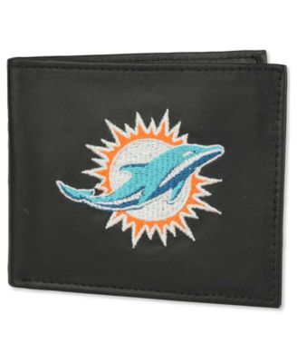 Rico Industries - Miami Dolphins Black Bifold Wallet