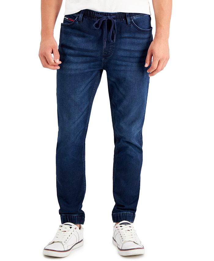 Tommy Hilfiger Hilfiger Men's Slim-Fit TH Flex Stretch Drexel Denim Joggers & - Jeans - Men - Macy's