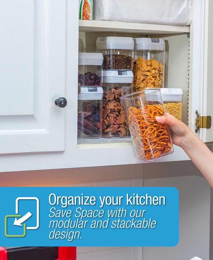 Cheer Collection Food Storage Container, Set of 7 Macy's