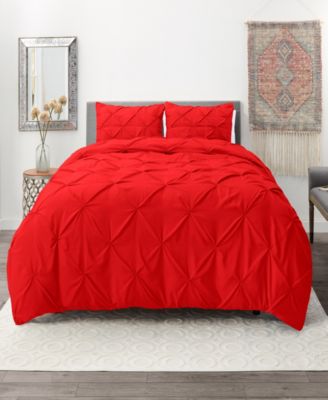 Pinch Pleat Duvet Cover Sets