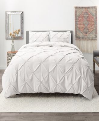 Pinch Pleat Duvet Cover Sets