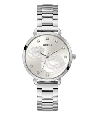 GUESS Women's Stainless Steel Watch 38mm - Macy's