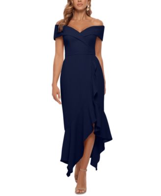 xscape blue dress