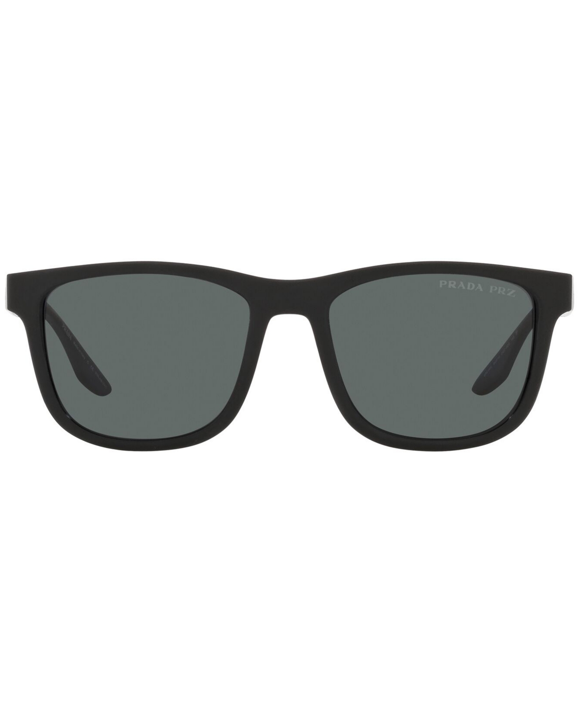 Shop Prada Men's Polarized Sunglasses, Ps 04xs 54 In Black Rubber,black,polar Dark Grey