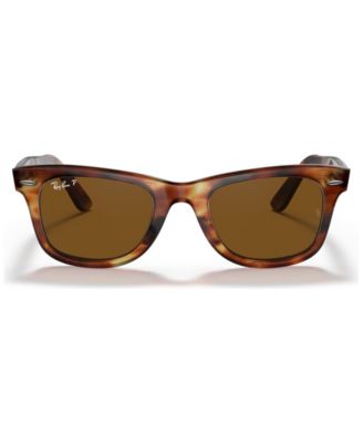 Ray-Ban - Unisex Wayfarer Polarized Sunglasses, RB2140 50