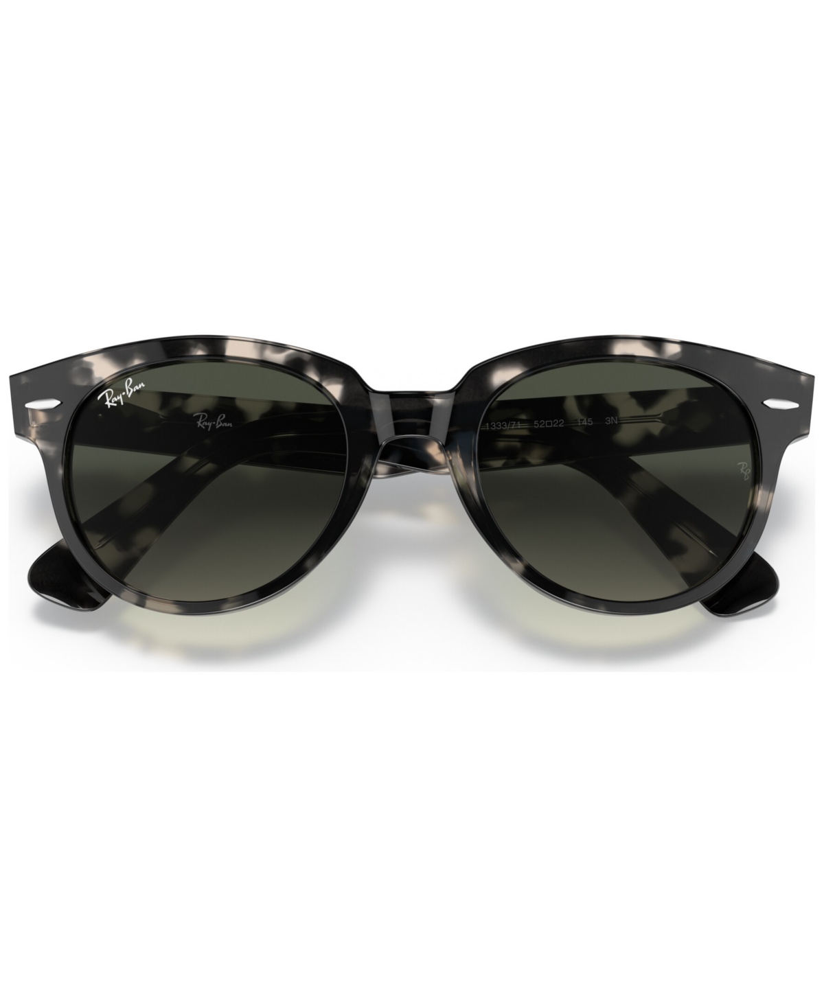 Ray Ban Unisex Orion Sunglasses, Rb2199 52 In Gray Havana,grey Gradient Dark Grey