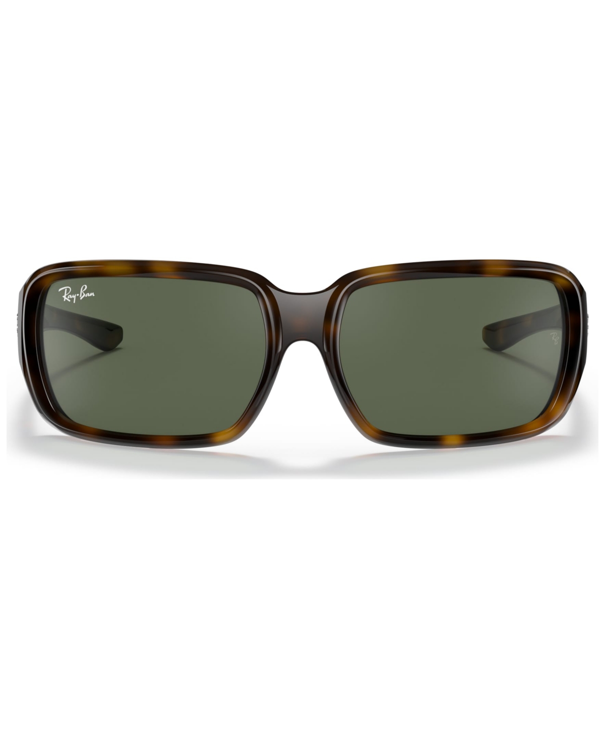 Ray-ban Jr . Kids Unisex Sunglasses, Rj9072s (ages 7-10) In Havana,dark Green