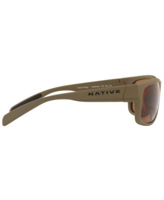 Native Eyewear Native Unisex Polarized Sunglasses, XD9003 58