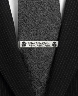 Men's Pew Pew Pew Storm trooper Tie Bar