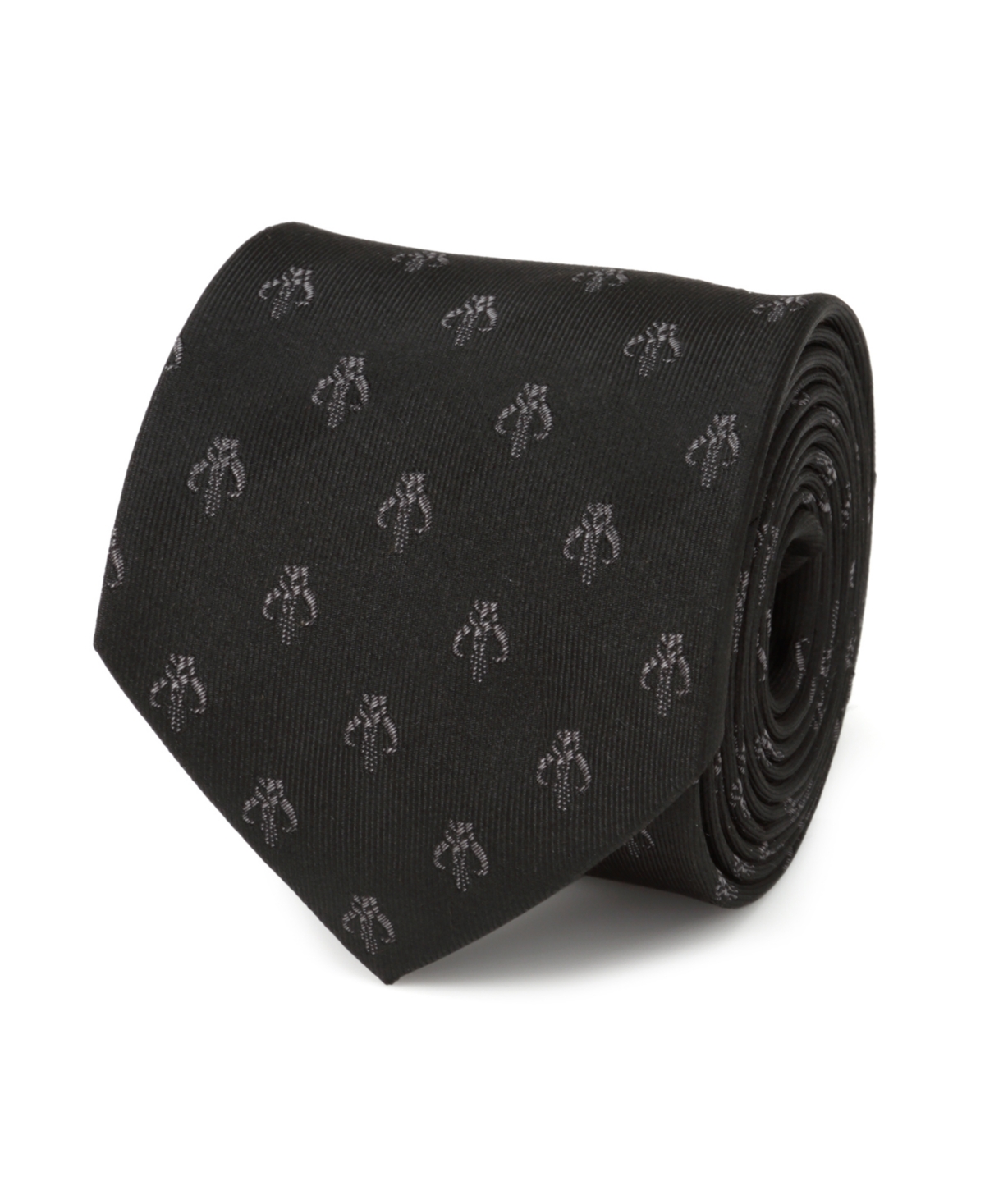 Men's Mandalorian Silk Tie - Black