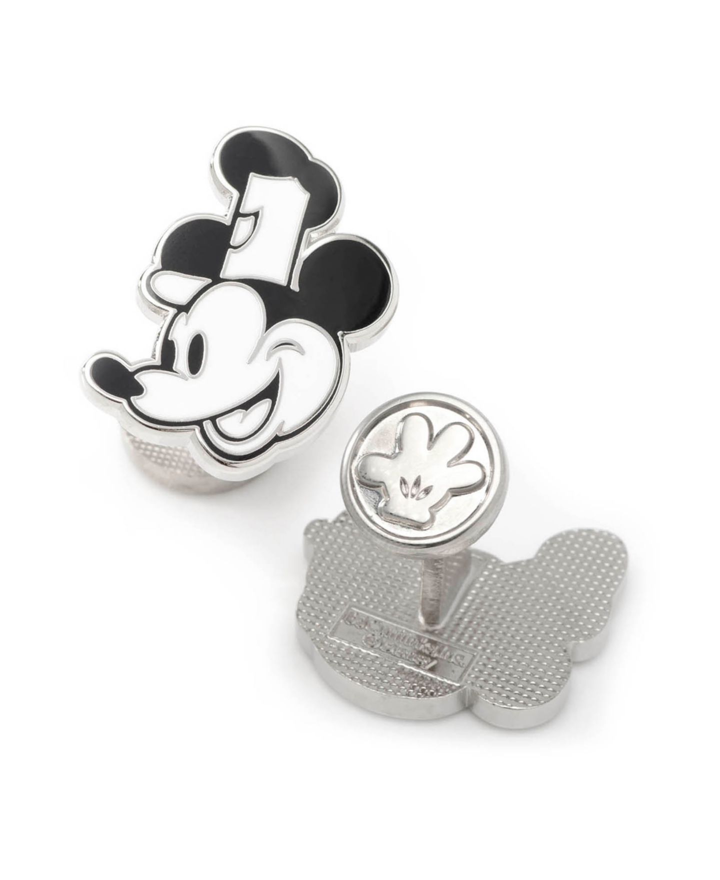 Мужские запонки Disney Steamboat Willie Singing Cufflinks — фото 1