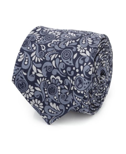 Мужские галстуки Marvel Avengers Paisley Icons Tie, цвет: Тёмно-синий