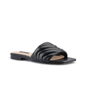 Nine West Women's Mends Flat Slide Sandals Women's Shoes
