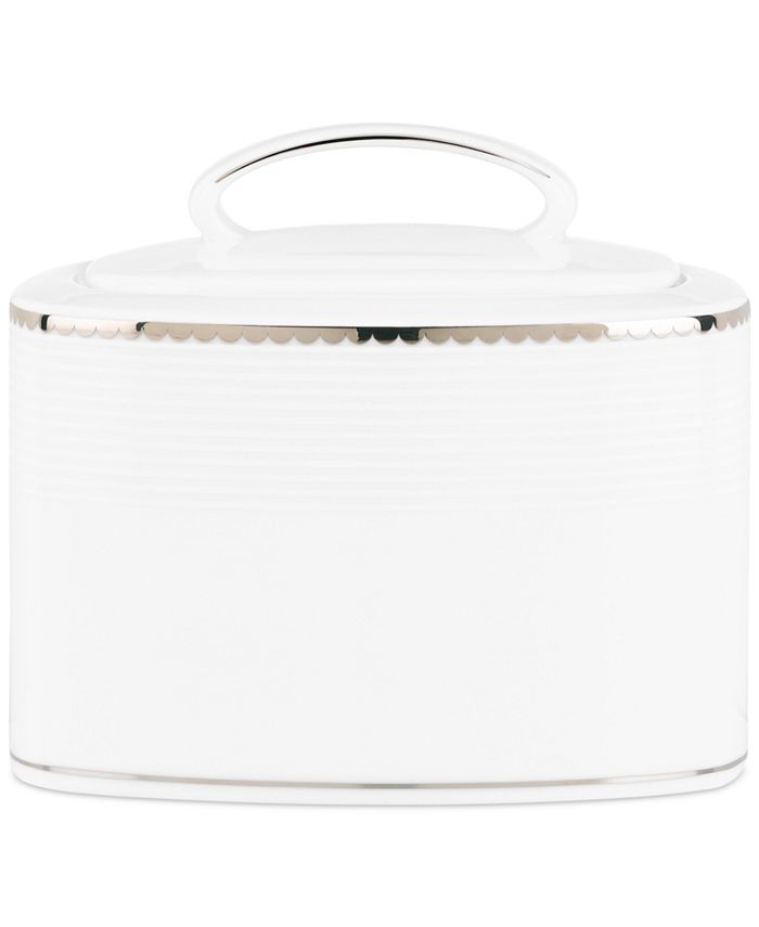 kate spade new york Sugar Pointe Sugar Bowl with Lid Macy's