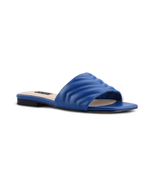 Nine West Women's Mends Flat Slide Sandals Women's Shoes