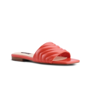 Nine West Women's Mends Flat Slide Sandals Women's Shoes