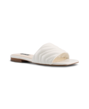 Nine West Women's Mends Flat Slide Sandals Women's Shoes