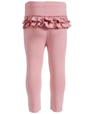 First Impressions - Baby  Girl  RUFFLE BACK LEGGING