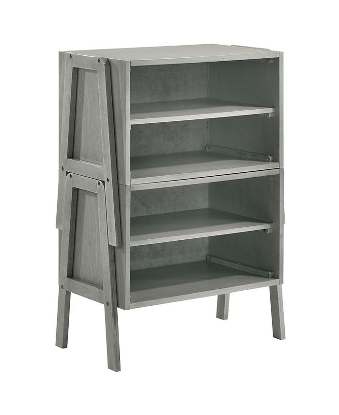 Picket House Furnishings Granville Open Cubby Stacking Cabinets - Macy's