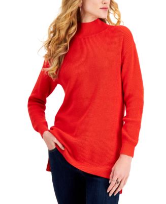 Style & Co Mock Neck Sweater, Created for Macy's - Macy's