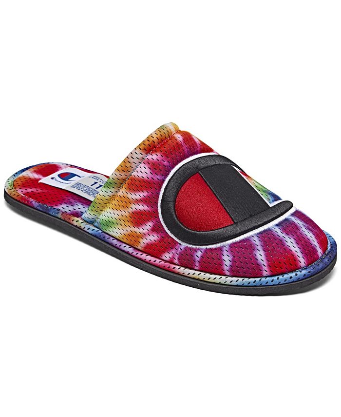 multicolor champion slippers