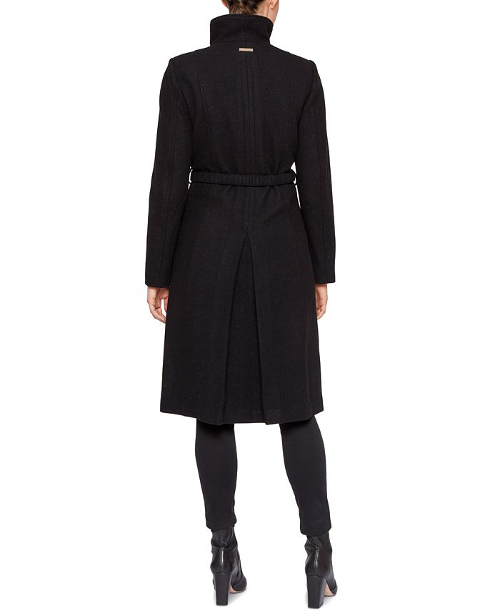 Vince Camuto Women's Chain Belted Maxi Coat & Reviews - Coats & Jackets ...