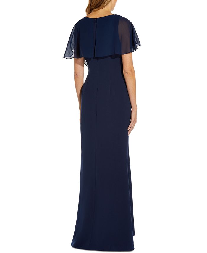 Adrianna Papell Ruffled High-Low Gown & Reviews - Dresses - Women - Macy's